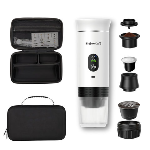 TravelCafé Hordozható Kávéfőző